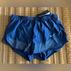 Nike Women's Blue Athletic Shorts